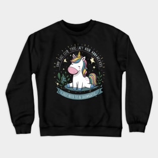 Spark Laughter with the "I Just Need to Be Dramatic" Unicorn Gift Crewneck Sweatshirt